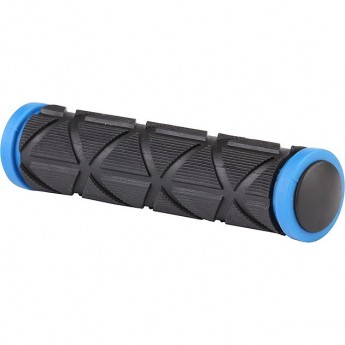 Грипсы VLG-172D Velo 130 мм чёрно-синие