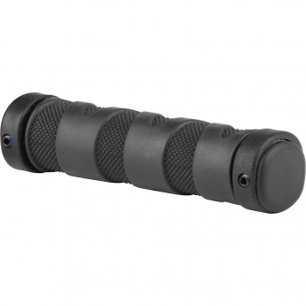 Грипсы VLG-489AD2 Velo c заглушками VLP-73 130мм чёрные Грипсы VLG-489AD2 Velo c заглушками VLP-73 130мм чёрные