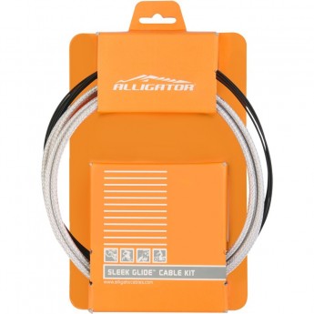 Комплект LY-BPTFE Alligator тросов тормоза с оболочкой и наконечниками