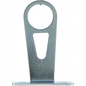 Кронштейн для велокорзины 28,6 мм, серебристый Кронштейн для велокорзины 28,6 мм, серебристый