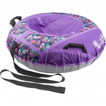 Санки надувные STELS D110см, фиолетовые