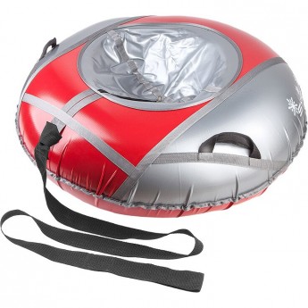 Санки надувные STELS D125 см, красно-серые Санки надувные STELS D125 см, красно-серые