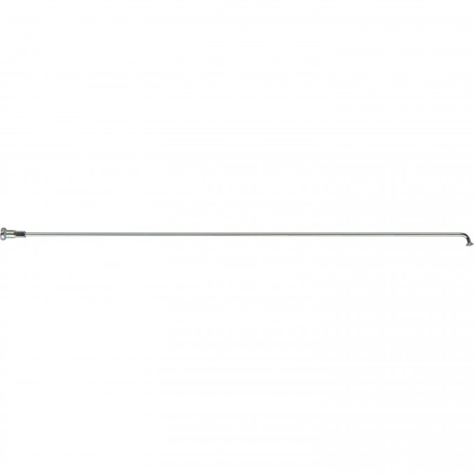 Спица с ниппелем 230 мм, стальная хромированная 490111