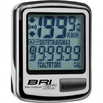 Велокомпьютер STELS BRI-12W серый