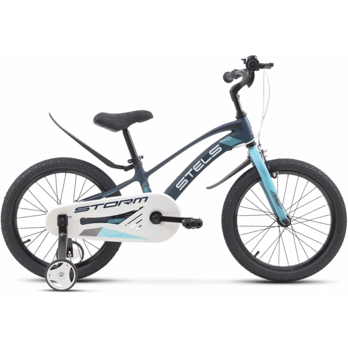 Велосипед STELS 18" STORM KR Z010 (JU135237) темно-синий/зеленый 2008280994628