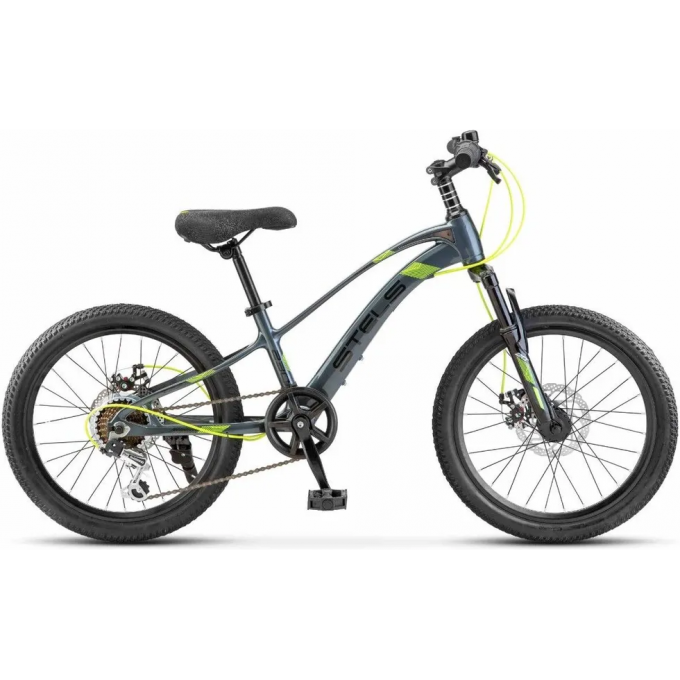 Велосипед STELS LEADER-230 MD 20" Z010 (JU135282) серый/черный 4680091562425