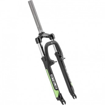 Вилка 26" 1-1/8"x209мм чёрная матова